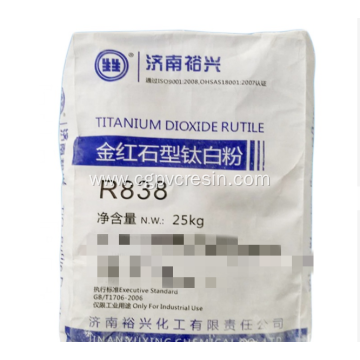 White Powder Rutile Grade Titanium Dioxide R-838